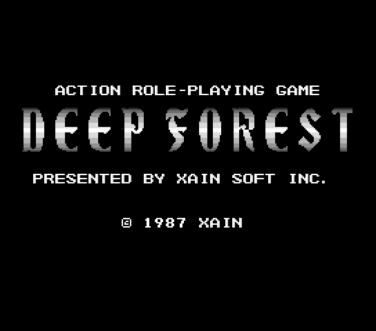 Deep Forest Title Screen